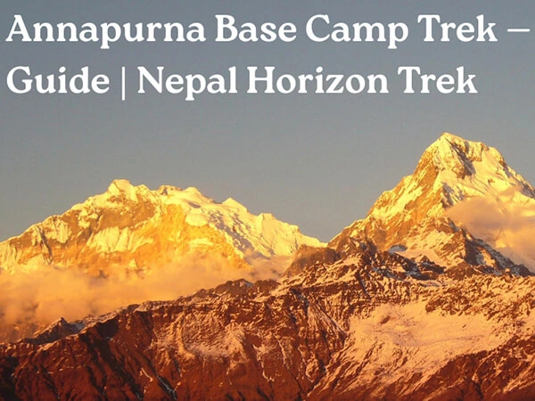 Annapurna Base Camp Trek