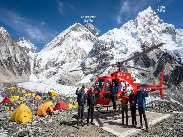 Everest Base Camp Helicopter Sharing Tour: The Ultimate Guide to Everest by Helicopter