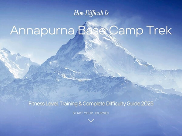 How Difficult Is Annapurna Base Camp Trek