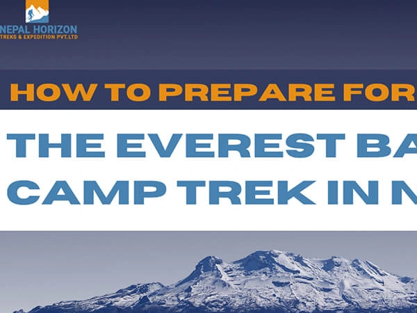 Prepare for the Everest Base Camp Trek in Nepal